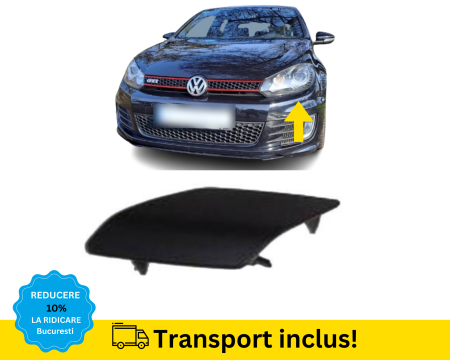 VOLKSWAGEN - Capac spalator far VW Golf 6 VI GTI GTD 2008-2012 NEVOPSIT Stanga