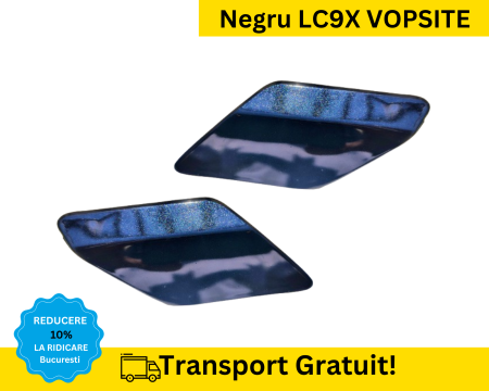 GOLF 6 VI 2008-2012 - Capac spalator far dreapta Volkswagen GOLF 6 VI 2008-2012 Negru LC9X VOPSIT
