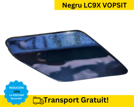 GOLF 6 VI 2008-2012 - Capac spalator far dreapta Volkswagen GOLF 6 VI 2008-2012 Negru LC9X VOPSIT