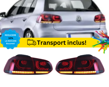Stopuri LED VW Golf 6 VI Hatchback 2008-2012 semnal dinamic [1]