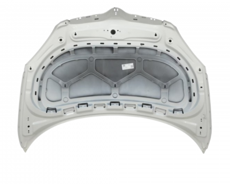 Capota fata motor Skoda Fabia 5J 2007-2010 Alb LF9E [2]