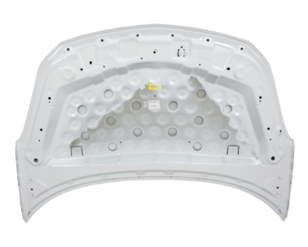 Capota motor fata Opel Corsa D 2006-2014 Alb 474 [2]