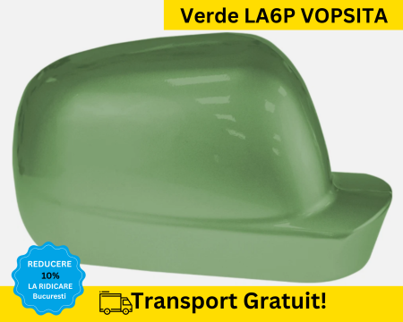 GOLF 4 IV 1998-2003 - Carcasa Capac Oglinda dreapta Volkswagen Passat B5 Bora Golf 4 Albastru LC7V VOPSITA