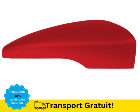 PASSAT B7 2010-2014 - Carcasa Capac Oglinda Dreapta Volkswagen Passat B7 2010-2014 Rosu LY3D VOPSITA