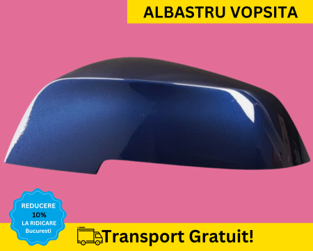SERIA 3 F34 F36 - Carcasa Capac Oglinda stanga BMW Seria 1 Seria 3 F20 F21 F30 F31 F32 F36 Albastru C10  VOPSITA