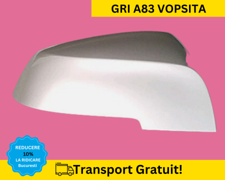 SERIA 3 F34 F36 - Carcasa Capac Oglinda dreapta BMW Seria 1 Seria 3 F20 F21 F30 F31 F32 F36 Gri A83 VOPSITA