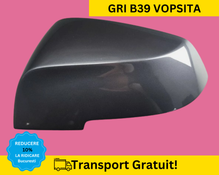 SERIA 3 F34 F36 - Carcasa Capac Oglinda stanga BMW Seria 3 F30 F31 F32 F36 Gri B39 2011-2017 VOPSITA