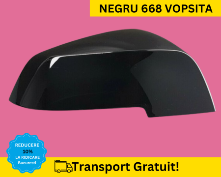 SERIA 3 F34 F36 - Carcasa Capac Oglinda dreapta BMW Seria 1 Seria 3 F20 F21 F30 F31 F32 F36 Negru 668 VOPSITA