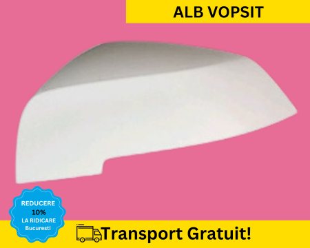 SERIA 3 F34 F36 - Carcasa Capac Oglinda stanga BMW Seria 1 Seria 3 F20 F21 F30 F31 F32 F36 Alb VOPSITA