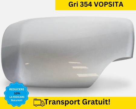 CAPACE OGLINZI - Carcasa Capac Oglinda dreapta BMW Seria 3 E46 FSL 2001-2005 Gri 354 VOPSITA