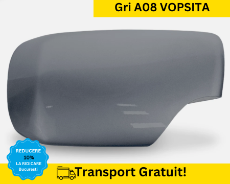 Carcasa Capac Oglinda dreapta BMW Seria 3 E46 FSL 2001-2005 Gri A08 VOPSITA