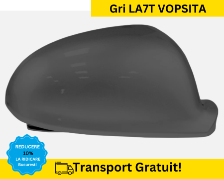 JETTA 2005-2010 - Carcasa Capac Oglinda dreapta Volkswagen Golf 5 V, Plus, Jetta 3 2003-2014 Gri LA7T VOPSITA