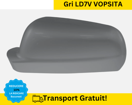 CAPACE OGLINZI - Carcasa Capac Oglinda stanga Volkswagen Passat B5 Bora Golf 4 Gri LD7V VOPSITA