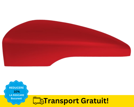PASSAT B7 2010-2014 - Carcasa Capac Oglinda stanga Volkswagen Passat B7 2010-2014 Rosu LY3D VOPSITA