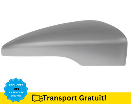 PASSAT B7 2010-2014 - Carcasa Capac Oglinda Dreapta Volkswagen Passat B7 2010-2014 Gri LA7W VOPSITA