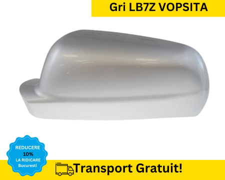 CAPACE OGLINZI - Carcasa Capac Oglinda stanga Volkswagen Passat B5 Bora Golf 4 Gri LB7Z VOPSITA