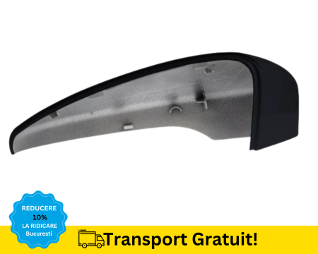 Carcasa Capac Oglinda stanga Volkswagen Passat B7 2010-2014 Negru LC9X VOPSITA [1]