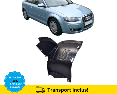 A3 8P 2003-2012 - Carenaj roata Aripa fata Audi A3 8P 2005-2008 Dreapta