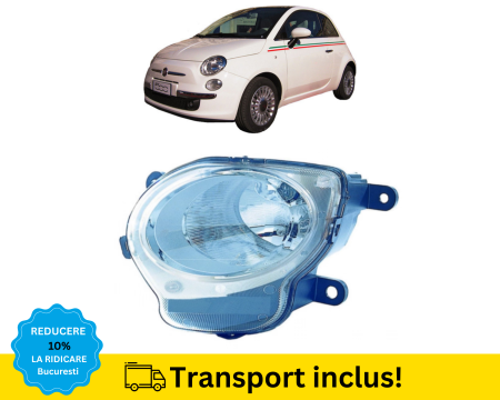 FIAT - Far Fiat 500 2007-2014 H1 Stanga