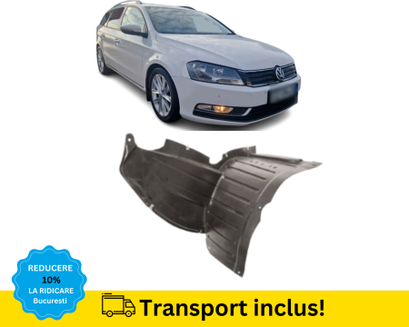 PASSAT B7 2010-2014 - Carenaj roata aripa fata VW Passat B7 2010-2014 spre bara Dreapta