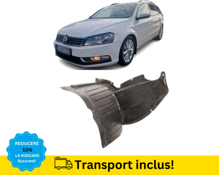 PASSAT B7 2010-2014 - Carenaj roata aripa fata VW Passat B7 2010-2014 spre bara Stanga