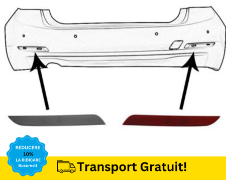 BMW - Catadioptru reflector BMW spate Dreapta Seria 3 F30 Sedan 2011-2017