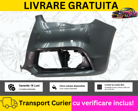 AUDI - Colt Bara fata stanga Gri Audi A1 2010-2014 Spalator far + Senzori parcare VOPSITA TU Alegi culoarea