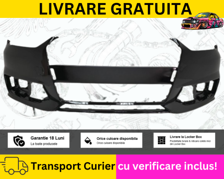 AUDI - Bara fata Negru Audi A1 2014-2018 SIMPLA VOPSITA TU Alegi culoarea
