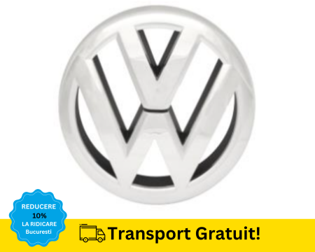 TIGUAN 2007-2016 - Emblema Sigla Grila Radiator fata VW GOLF 6 VI 2008-2012 Originala