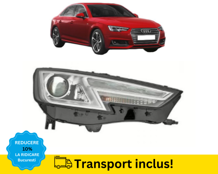 A4 B9 2015-2019 - Far Bi-Xenon Audi A4 B9 2015-2019 D5S/H8 Dreapta