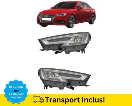A4 B9 2015-2019 - Faruri LED Audi A4 B9 2015-2019