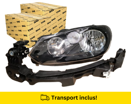 GOLF 6 VI VARIANT - Far cu suport VW Golf VI 6 2008-2012 H7 H7 stanga