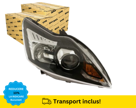 FOCUS MK2 2008-2011 - Far Ford Focus MK2 2008-2011 H1/H7 Dreapta cu lumina de curbe