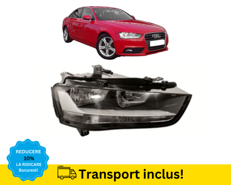 A4 B8.5 2011-2015 - Far Halogen Audi A4 B8.5 8K 2011-2015 Dreapta