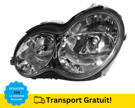 C-CLASS W203 2000-2007 - Far halogen Stanga H7 H7 Mercedes C-CLASS W203 FSL 2003-2006
