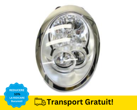COOPER ONE - Far halogen stanga Mini Cooper One R50 R52 R53 2004-2008 H7 H7