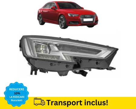 A4 B9 2015-2019 - Far LED Audi A4 B9 2015-2019 Dreapta