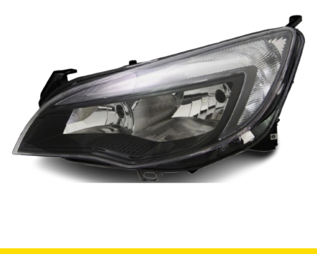 Faruri - Far stanga Halogen Opel Astra J 2009-2012 H7/H7 cadru negru