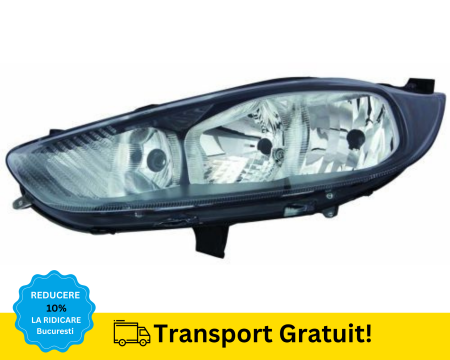 FIESTA MK7 2008-2017 - Far stanga Ford Fiesta MK7 2013-2017 H15 H7 fundal negru
