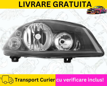 SEAT - Far dreapta Seat Ibiza/Cordoba 6L 2002-2006 H7 H3