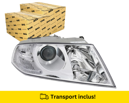 OCTAVIA 2 2004-2008 - Far dreapta Skoda Octavia 2 2004-2008 H1 H7 Halogen cu lupa