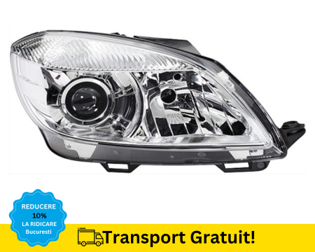 ROOMSTER 2006-2014 - Far Dreapta Skoda Roomster 2006-2014 H7 H7 cu LUPA