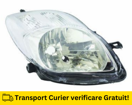 YARIS 2011-2014 - Far dreapta Toyota Yaris 2005-2014 H4 CROM