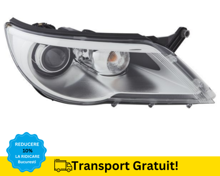 TIGUAN 2007-2016 - Far Dreapta xenon VW Tiguan 5N 2007-2011 D1S H7