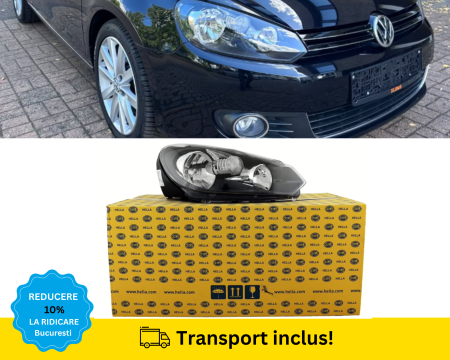 GOLF 6 VI VARIANT - Far VW Golf VI 6 2008-2012 H7 H15 Dreapta HELLA