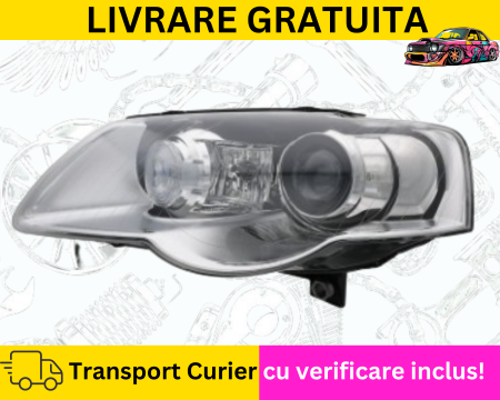 PASSAT B6 2005-2010 - Far stanga Bi-Xenon VW Passat B6 Adaptiv 2005-2010