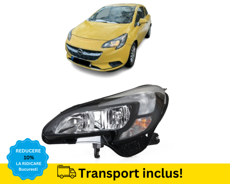 CORSA E 2014-2019 - Far Opel Corsa E X15 2014-2019 H7 Stanga
