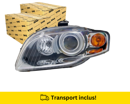 A4 B7 2004-2007 - Far Xenon stanga Audi A4 B7 2004-2007 D1S  semnal portocaliu