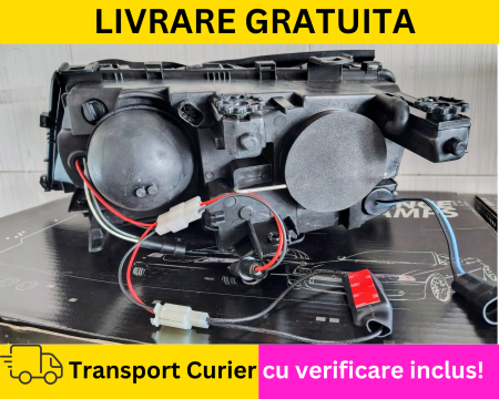 Faruri Angel Eyes E46 BMW Seria 3 Sedan + Combi FSL 2001-2005 [2]