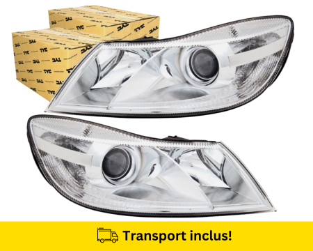 OCTAVIA 2 2008-2012 FSL - Faruri Skoda Octavia 2 FSL 1Z3 1Z5 2008-2013 H1 H7 Halogen